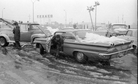 Snow in Tucson